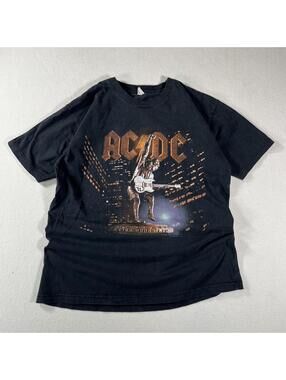 Vintage 90s ACDC Stuff Upper Lip Tour Band Tee